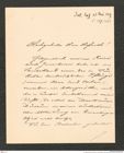 k.k. naturhistorisches Hofmuseum, Intendanzakten 1885-1896 (Hauer), Aktenzahl Z.329/1889, Seite 1
